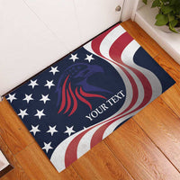 Custom USA Rugby Rubber Doormat The Eagles Summer Paris 2024 - Wonder Print Shop