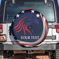 Custom USA Rugby Spare Tire Cover The Eagles Summer Paris 2024 - Wonder Print Shop