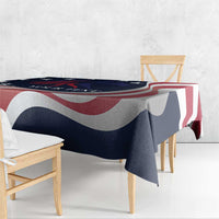 Custom USA Rugby Tablecloth The Eagles Summer Paris 2024 - Wonder Print Shop