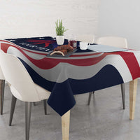 Custom USA Rugby Tablecloth The Eagles Summer Paris 2024 - Wonder Print Shop