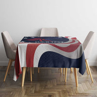 Custom USA Rugby Tablecloth The Eagles Summer Paris 2024 - Wonder Print Shop