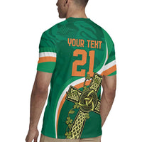 Custom Ireland Rugby Rugby Jersey Green Celtic Knot Summer Paris 2024 - Wonder Print Shop