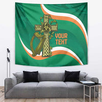Custom Ireland Rugby Tapestry Green Celtic Knot Summer Paris 2024 - Wonder Print Shop