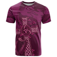 Ireland Rugby T Shirt Maroon Celtic Knot Summer Paris 2024 - Wonder Print Shop