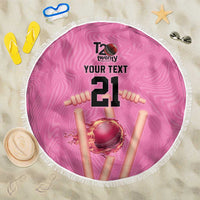 Bermuda Cricket Custom Beach Blanket Quo Fata Ferunt Sporty - Wonder Print Shop