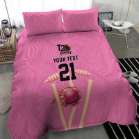 Bermuda Cricket Custom Bedding Set Quo Fata Ferunt Sporty - Wonder Print Shop