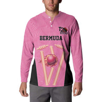 Bermuda Cricket Custom Button Sweatshirt Quo Fata Ferunt Sporty - Wonder Print Shop