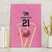 Bermuda Cricket Custom Canvas Wall Art Quo Fata Ferunt Sporty - Wonder Print Shop
