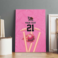 Bermuda Cricket Custom Canvas Wall Art Quo Fata Ferunt Sporty - Wonder Print Shop