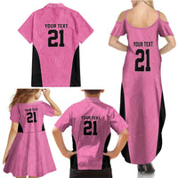 Bermuda Cricket Custom Family Matching Summer Maxi Dress and Hawaiian Shirt Quo Fata Ferunt Sporty - Wonder Print Shop