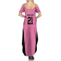 Bermuda Cricket Custom Family Matching Summer Maxi Dress and Hawaiian Shirt Quo Fata Ferunt Sporty - Wonder Print Shop