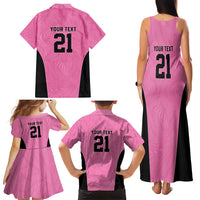 Bermuda Cricket Custom Family Matching Tank Maxi Dress and Hawaiian Shirt Quo Fata Ferunt Sporty - Wonder Print Shop