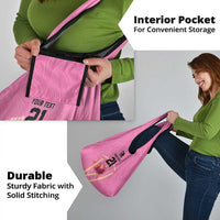 Bermuda Cricket Custom Grocery Bag Quo Fata Ferunt Sporty - Wonder Print Shop