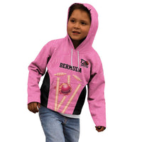 Bermuda Cricket Custom Kid Hoodie Quo Fata Ferunt Sporty - Wonder Print Shop