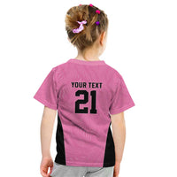 Bermuda Cricket Custom Kid T Shirt Quo Fata Ferunt Sporty - Wonder Print Shop