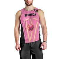 Bermuda Cricket Custom Men Tank Top Quo Fata Ferunt Sporty - Wonder Print Shop