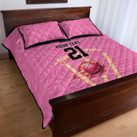 Bermuda Cricket Custom Quilt Bed Set Quo Fata Ferunt Sporty - Wonder Print Shop