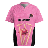 Bermuda Cricket Custom Rugby Jersey Quo Fata Ferunt Sporty - Wonder Print Shop