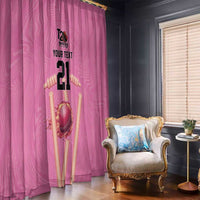 Bermuda Cricket Custom Window Curtain Quo Fata Ferunt Sporty - Wonder Print Shop