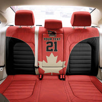 Canada Cricket Custom Back Car Seat Cover Classic Maple Leaf - Wonder Print Shop