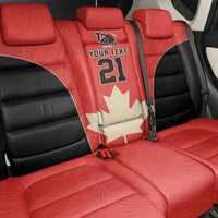 Canada Cricket Custom Back Car Seat Cover Classic Maple Leaf - Wonder Print Shop
