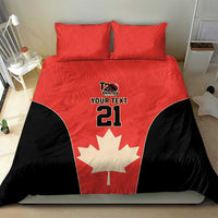 Canada Cricket Custom Bedding Set Classic Maple Leaf - Wonder Print Shop