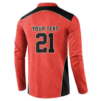 Canada Cricket Custom Button Sweatshirt Classic Maple Leaf - Wonder Print Shop