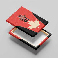 Canada Cricket Custom Canvas Wall Art Classic Maple Leaf - Wonder Print Shop