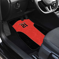 Canada Cricket Custom Car Mats Classic Maple Leaf - Wonder Print Shop