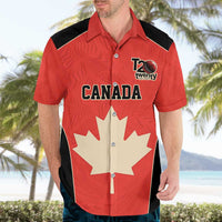 Canada Cricket Custom Hawaiian Shirt Classic Maple Leaf - Wonder Print Shop