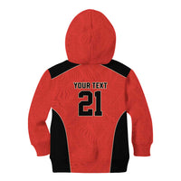 Canada Cricket Custom Kid Hoodie Classic Maple Leaf - Wonder Print Shop