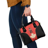 Canada Cricket Custom Shoulder Handbag Classic Maple Leaf - Wonder Print Shop