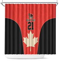 Canada Cricket Custom Shower Curtain Classic Maple Leaf - Wonder Print Shop