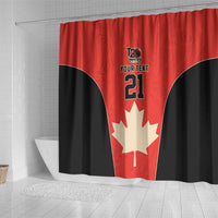 Canada Cricket Custom Shower Curtain Classic Maple Leaf - Wonder Print Shop