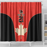 Canada Cricket Custom Shower Curtain Classic Maple Leaf - Wonder Print Shop