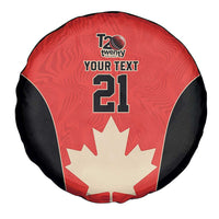 Canada Cricket Custom Spare Tire Cover Classic Maple Leaf - Wonder Print Shop
