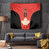 Canada Cricket Custom Tapestry Classic Maple Leaf - Wonder Print Shop