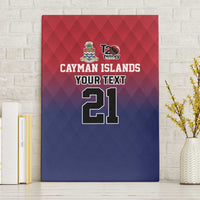 Cayman Islands Cricket Custom Canvas Wall Art Classic Coat of Arms Sporty - Wonder Print Shop