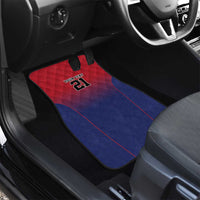 Cayman Islands Cricket Custom Car Mats Classic Coat of Arms Sporty - Wonder Print Shop
