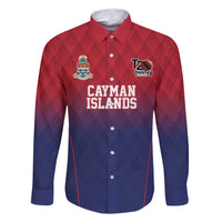 Cayman Islands Cricket Custom Family Matching Off Shoulder Short Dress and Hawaiian Shirt Classic Coat of Arms Sporty - Wonder Print Shop