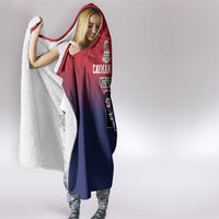 Cayman Islands Cricket Custom Hooded Blanket Classic Coat of Arms Sporty - Wonder Print Shop
