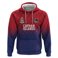 Cayman Islands Cricket Custom Hoodie Classic Coat of Arms Sporty - Wonder Print Shop