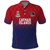 Cayman Islands Cricket Custom Polo Shirt Classic Coat of Arms Sporty - Wonder Print Shop