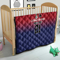 Cayman Islands Cricket Custom Quilt Classic Coat of Arms Sporty - Wonder Print Shop