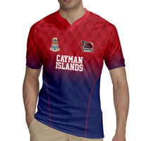 Cayman Islands Cricket Custom Rugby Jersey Classic Coat of Arms Sporty - Wonder Print Shop