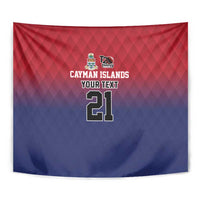 Cayman Islands Cricket Custom Tapestry Classic Coat of Arms Sporty - Wonder Print Shop