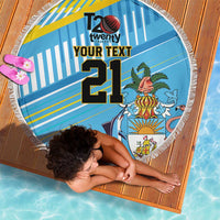 The Bahamas Cricket Custom Beach Blanket Marlin Flamingo Come On Bahamian - Wonder Print Shop