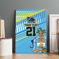 The Bahamas Cricket Custom Canvas Wall Art Marlin Flamingo Come On Bahamian - Wonder Print Shop