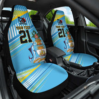 The Bahamas Cricket Custom Car Seat Cover Marlin Flamingo Come On Bahamian - Wonder Print Shop