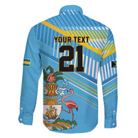 The Bahamas Cricket Custom Family Matching Puletasi and Hawaiian Shirt Marlin Flamingo Come On Bahamian - Wonder Print Shop